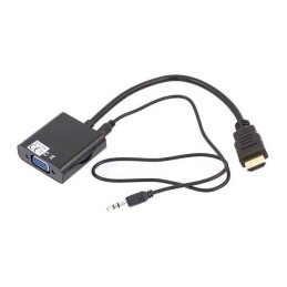 HDMI / VGA + audio converter
