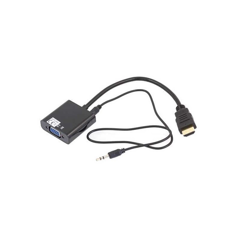 HDMI / VGA + audio converter