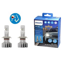 2pcs LED H7 Ultinon Pro6000 HL PHILIPS +230%