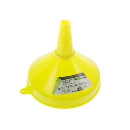 Plastic funnel with 250 mm sieve