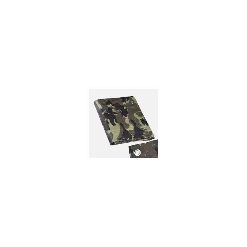 Covering tarpaulin with metal mesh camouflage 4m x 5m Covering tarpaulin with metal mesh camouflage 4m x 5m