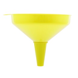 Plastic funnel with 250 mm sieve