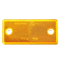 orange reflector for screws 90x40mm