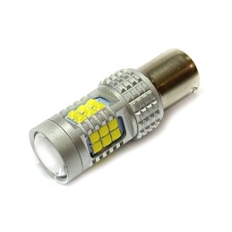 LED bulb 12V-24V 21W BA15s clear 700lm