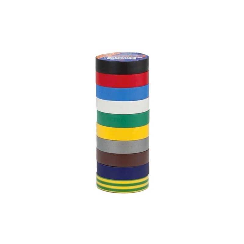 insulating PVC tape 15x10 RAINBOW - 10 colors insulating PVC tape 15x10 RAINBOW - 10 colors