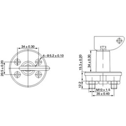 Battery disconnector 100A