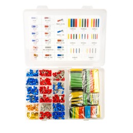 Set of insulated connectors 350 pieces + 328 tubes