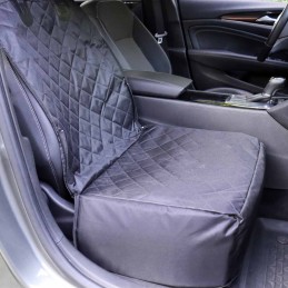 Transport box for animals and protective seat cover