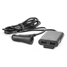 CL charger with 4x USB extension cable