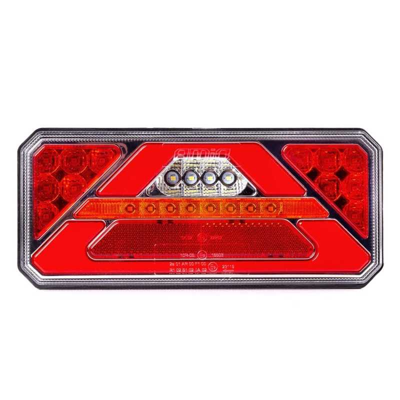 Rear light combined LED dynamic RIGHT 10-30V