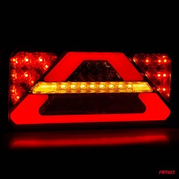 Rear light combined LED dynamic LEFT 10-30V