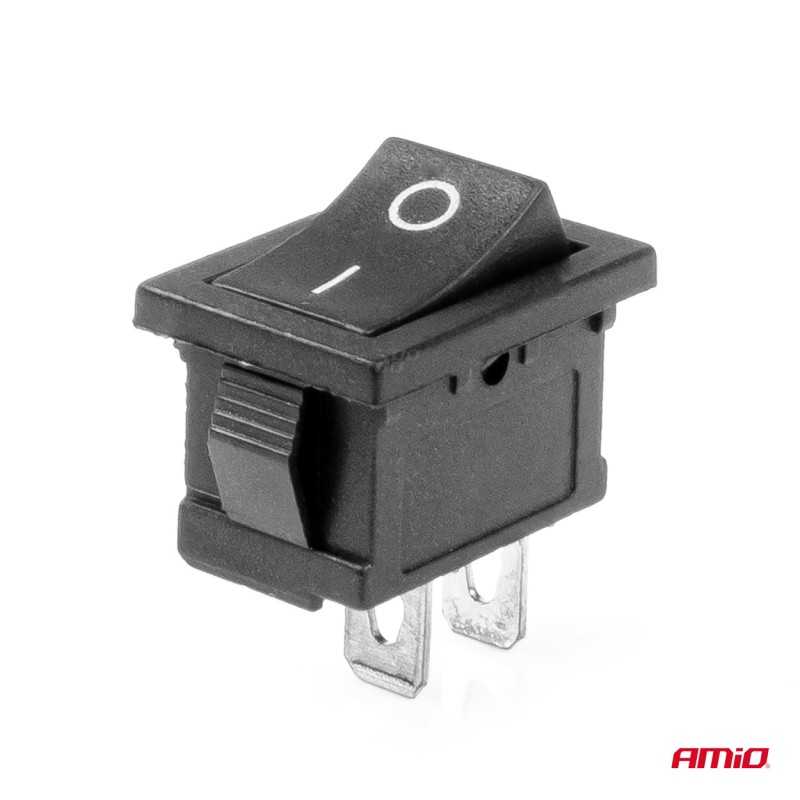 Square rocker switch 12/24V 20A