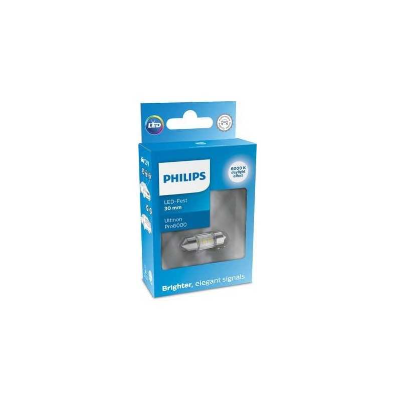 LED 12V SV8,5-8 30mm ULTINON Pro6000K Philips LED 12V SV8,5-8 30mm ULTINON Pro6000K Philips