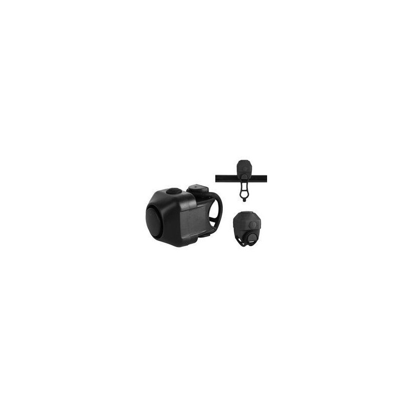 Electric bicycle bell black