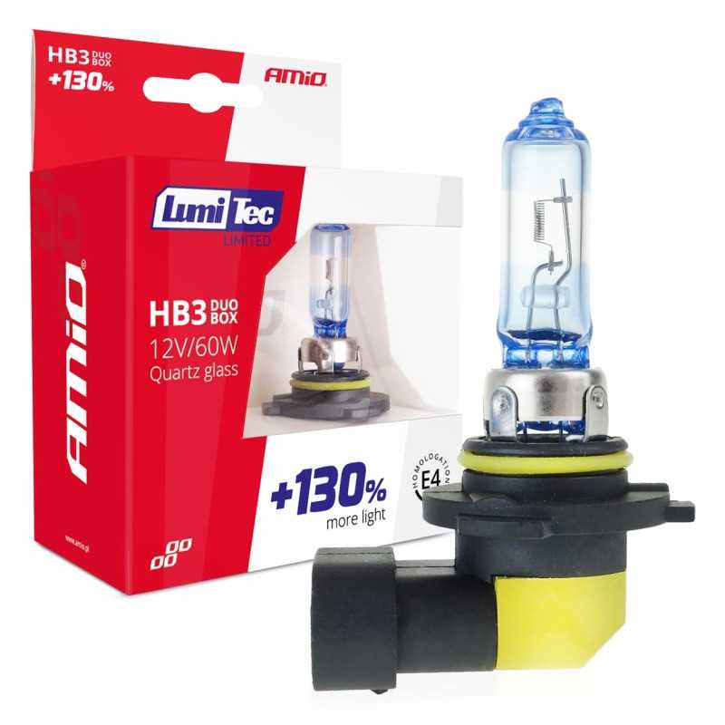box LumiTec LIMITED HB3 12V 60W P20 +130% 2 pcs box LumiTec LIMITED HB3 12V 60W P20 +130% 2 pcs