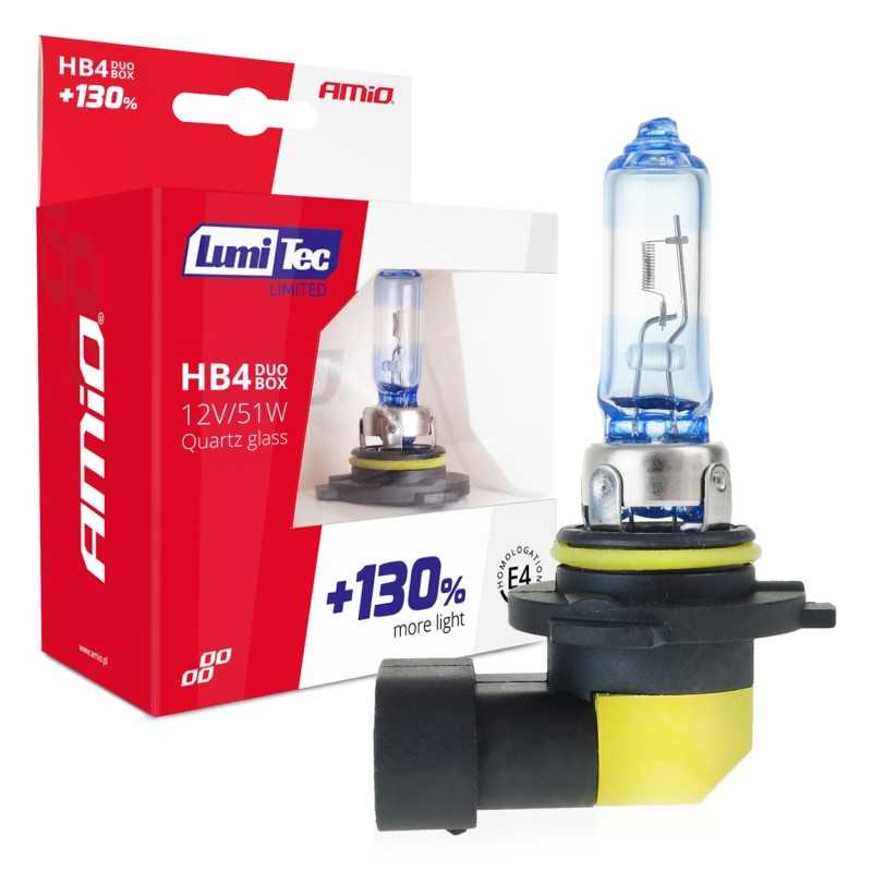 box LumiTec LIMITED HB4 12V 51W P22 +130% 2 pcs box LumiTec LIMITED HB4 12V 51W P22 +130% 2 pcs