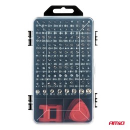 Set of precision screwdrivers in a case of 115 pcs