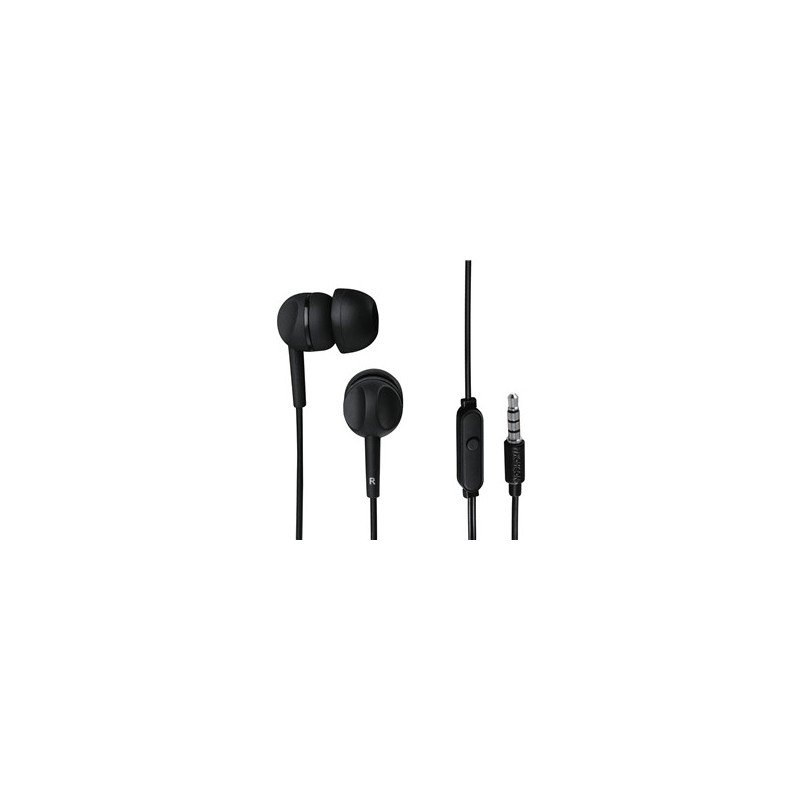 Thomson headphones with microphone EAR3005 black