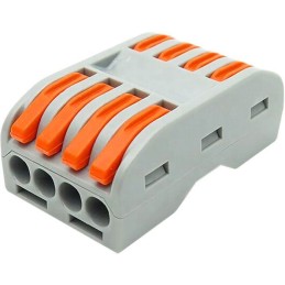 Quick connector with clamp for cables 0.75-2.5mm2