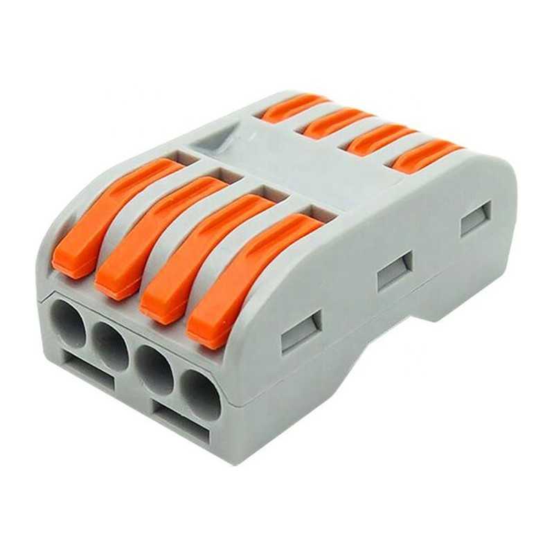 Quick connector with clamp for cables 0.75-2.5mm2 Quick connector with clamp for cables 0.75-2.5mm2
