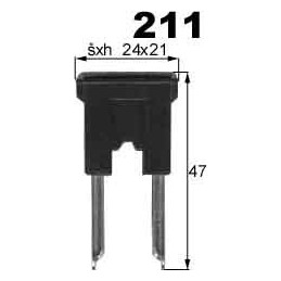 100A fuse plug flat...