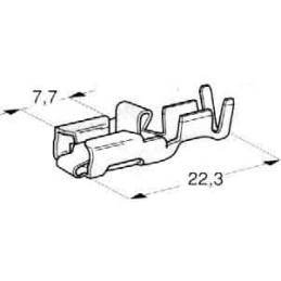 konektor 6,3mm 2,5-4mm...