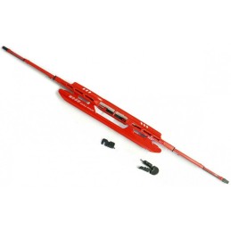 wiper steel red 550 mm