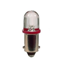 2 pcs LED bulb 24V 4W BA9s red