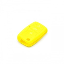 protective yellow car key case