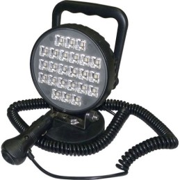LED work search light with...