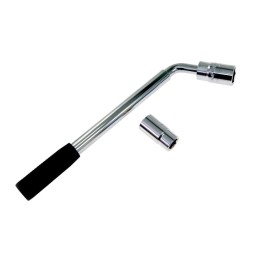 Telescopic wheel wrench 17/19 21/23 mm