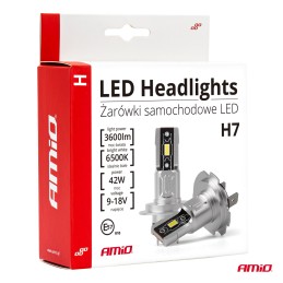 LED bulbs H7 1800 LM 2 pcs