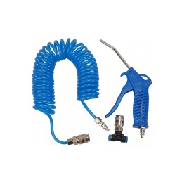 Pneumatic hose with gun and ends 10ATM