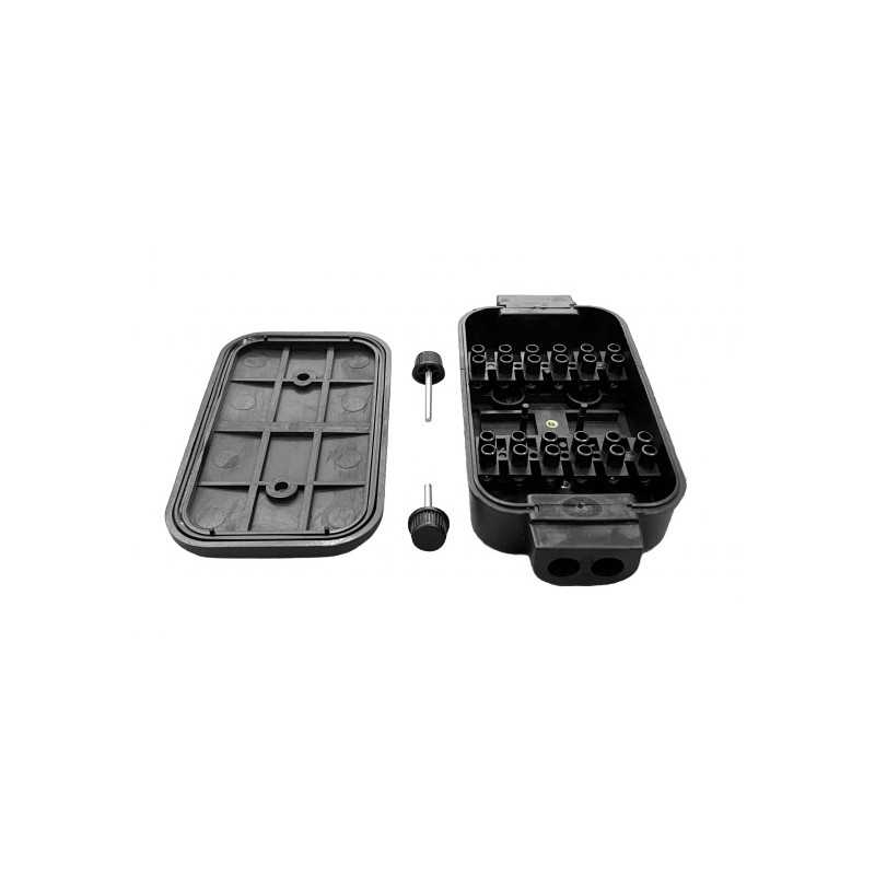 box for connecting 12P wires on the trolley, plastic, screw box for connecting 12P wires on the trolley, plastic, screw