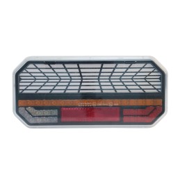 Rear light combined LED right 12/24V neon