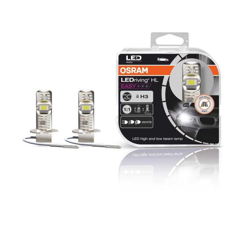 LED H3 12V HL EASY set 2 pcs LED OSRAM LED H3 12V HL EASY set 2 pcs LED OSRAM