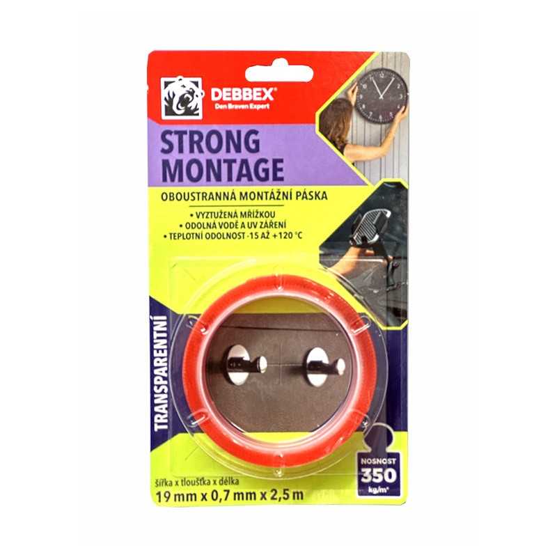 STRONG MONTAGE double-sided assembly tape