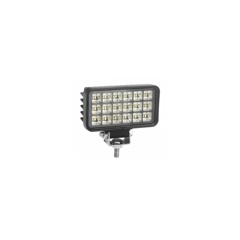 LED rectangular working spotlight 12-24V 18x LED LED rectangular working spotlight 12-24V 18x LED