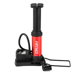 Metal foot pump with MINI...