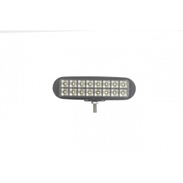 LED rectangular working spotlight 12-24V 16x LED