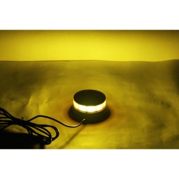 beacon LED magnetic 12V-24V orange 30LED