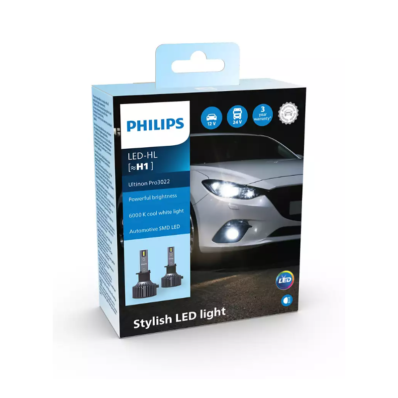 2pcs LED H1 Ultinon Pro3022 PHILIPS