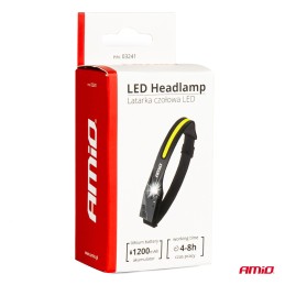 LED headlamp with motion sensor 400lm
