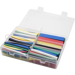 Color shrink tubes 3-10mm, set of 168 pcs