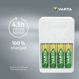 Charger VARTA PLUG CHARGER +4R6 2100 4.5 hours