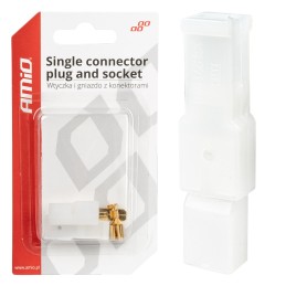 Set of covers and connectors 1xfemale + 1xpin