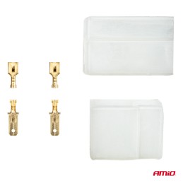 Set of covers and connectors 2xfemale + 2xpin