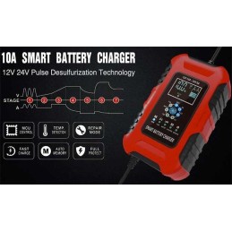 Charger with automatic CARSPA 12V-10A/24V-5A