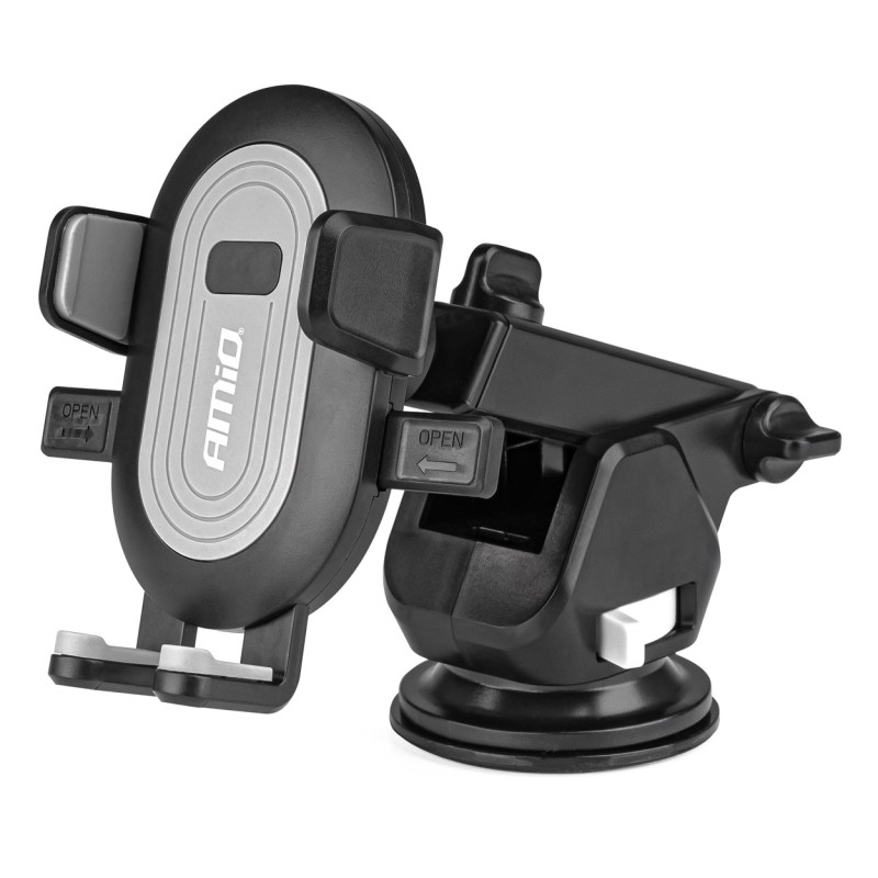 Phone holder with suction cup