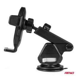 Phone holder with suction cup